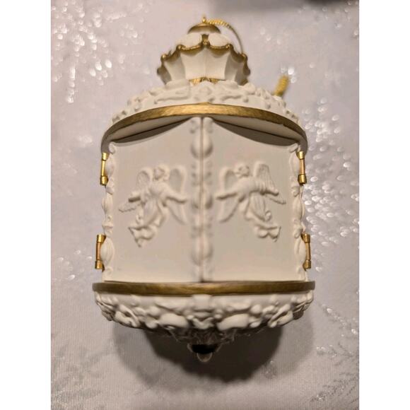 Hallmark 1999 Christmas Story Nativity Ornament Duane Unruh Hinged Doors w/ Box - Picture 2 of 10